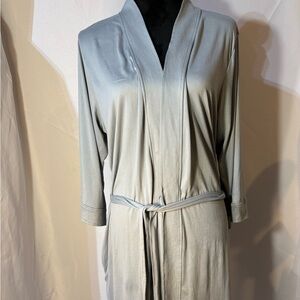 2/$30 Wonderly Women’s Blue 3/4 Sleeve Robe Size S/M